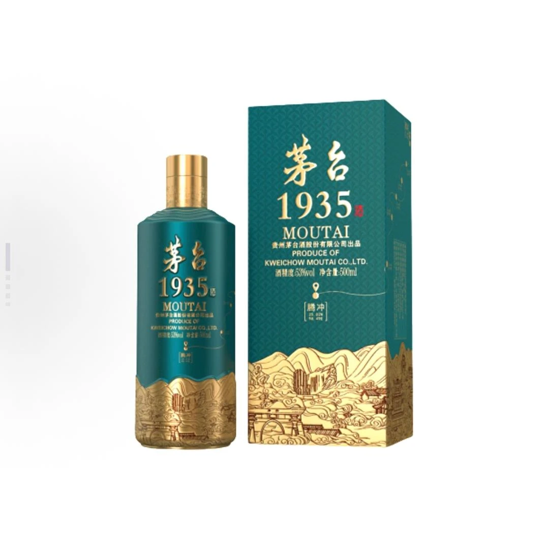 KWEICHOW MOUTAI/贵州茅台53度500ml  1935·腾冲酱香型白酒53度