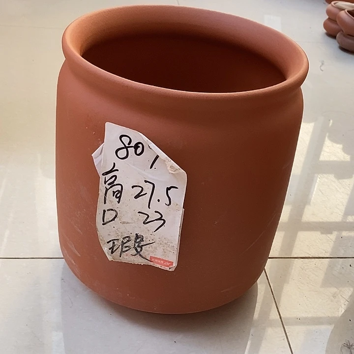 粗陶红陶绿植花盆809