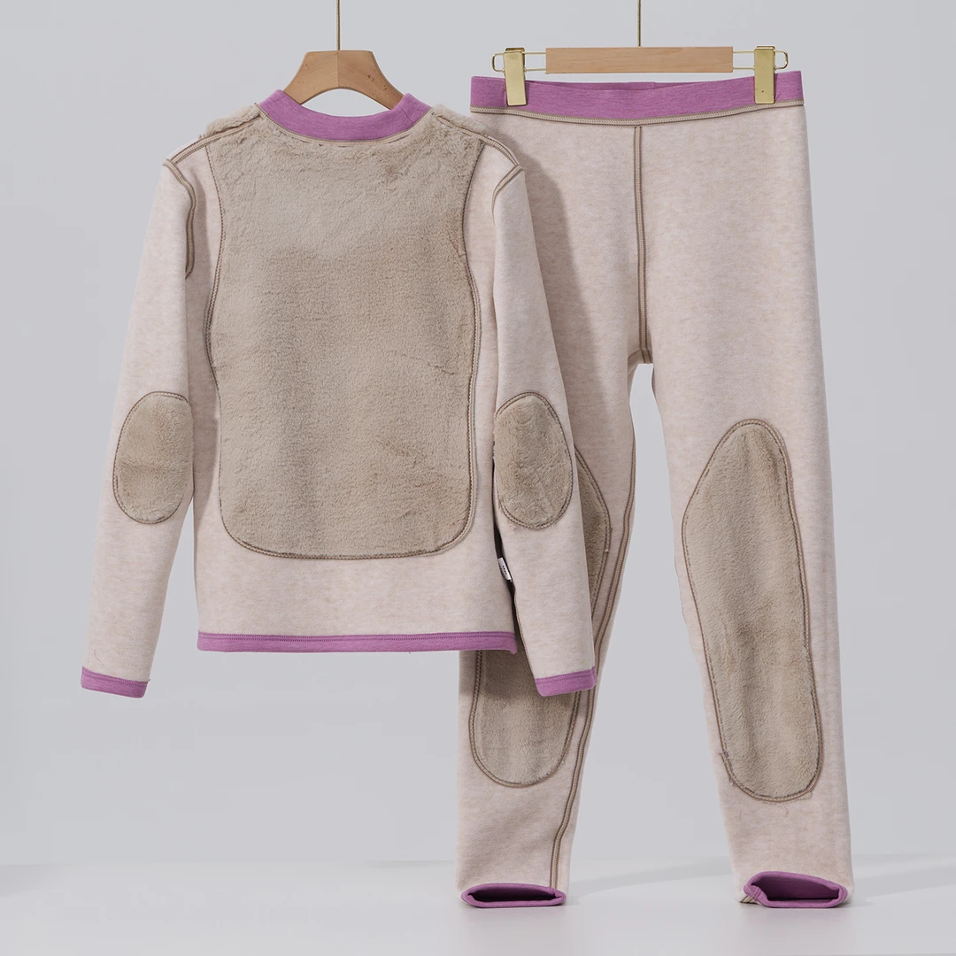 （礼盒套装）男女款加绒加厚保暖养身礼盒套装