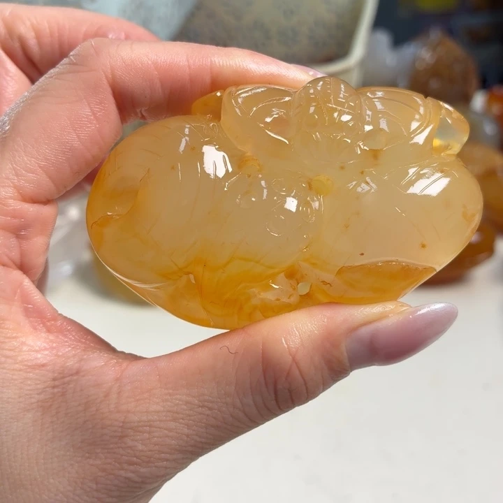 玛瑙/玉髓未镶嵌吊坠(不含链)