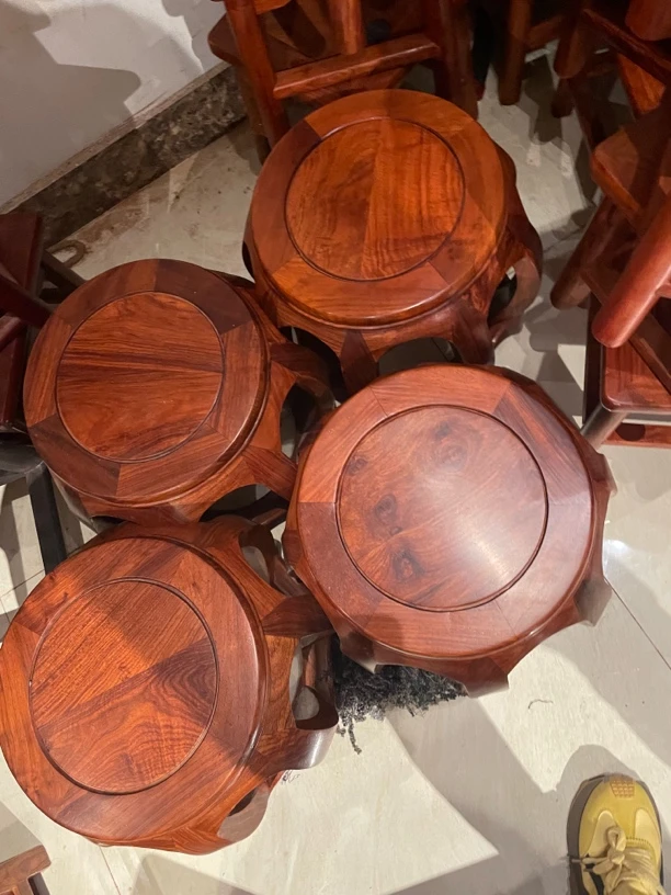 刺猬紫檀古凳36高家用