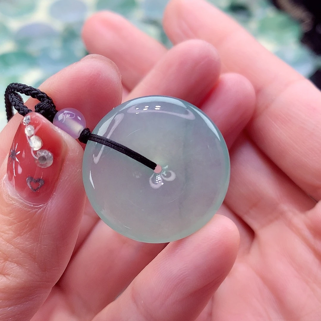 翡翠颈饰未镶嵌100尺寸24.1/5.7