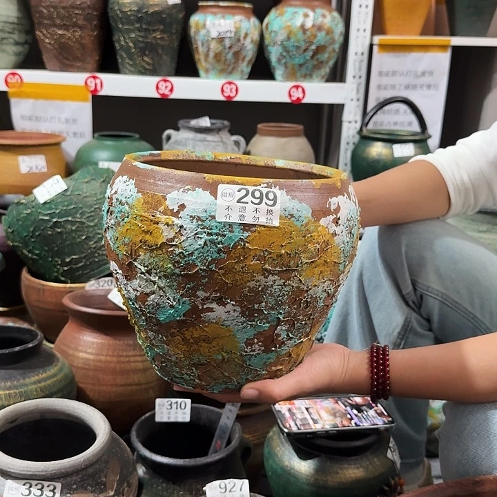 23彩绘高度20口径20