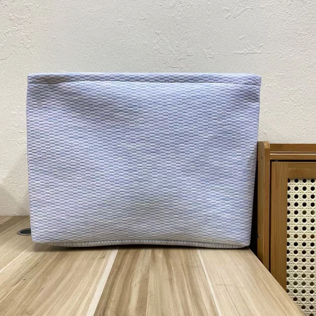 【45X35X30高】加厚60L古北蓝收口可折叠收纳筐
