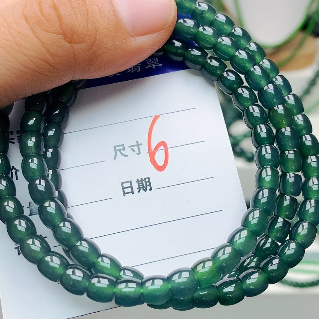 翡翠未镶嵌手链翡翠