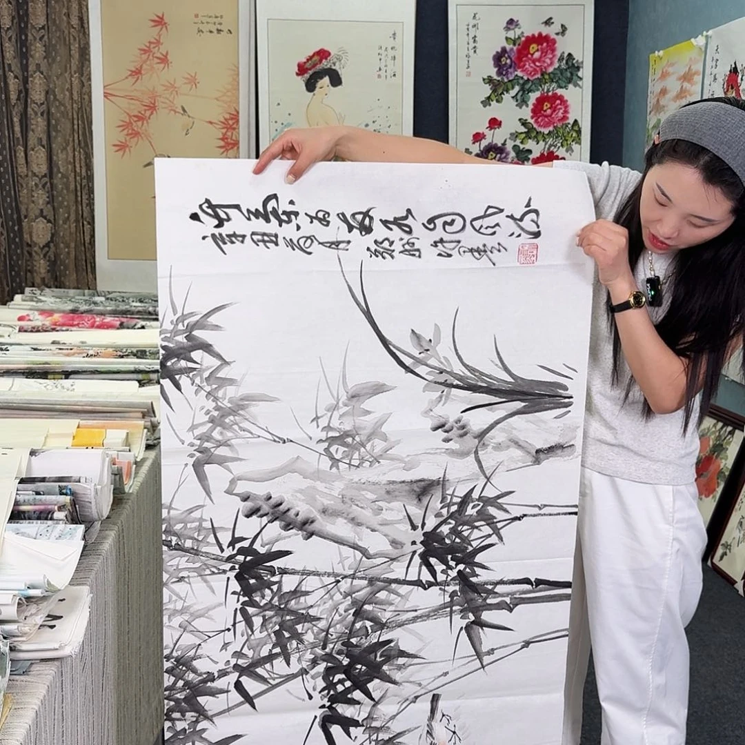 纯手绘国画好作品