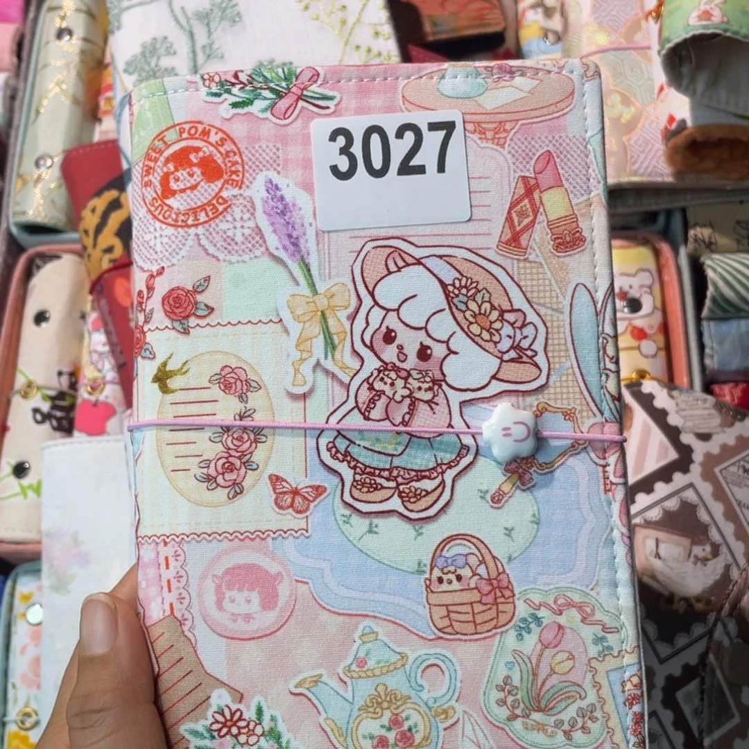 刺绣A6 活页不加纸3027。
