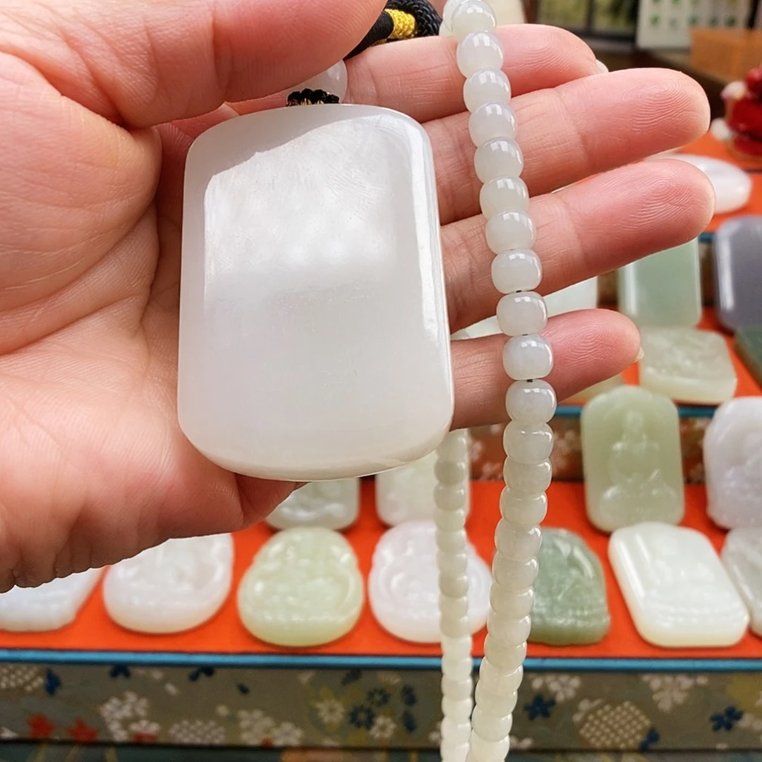 颈饰未镶嵌和田玉用****6