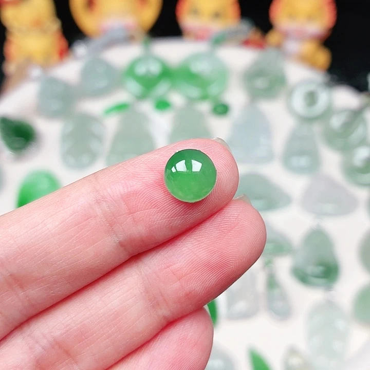 翡翠裸石缅甸天然A货翡翠