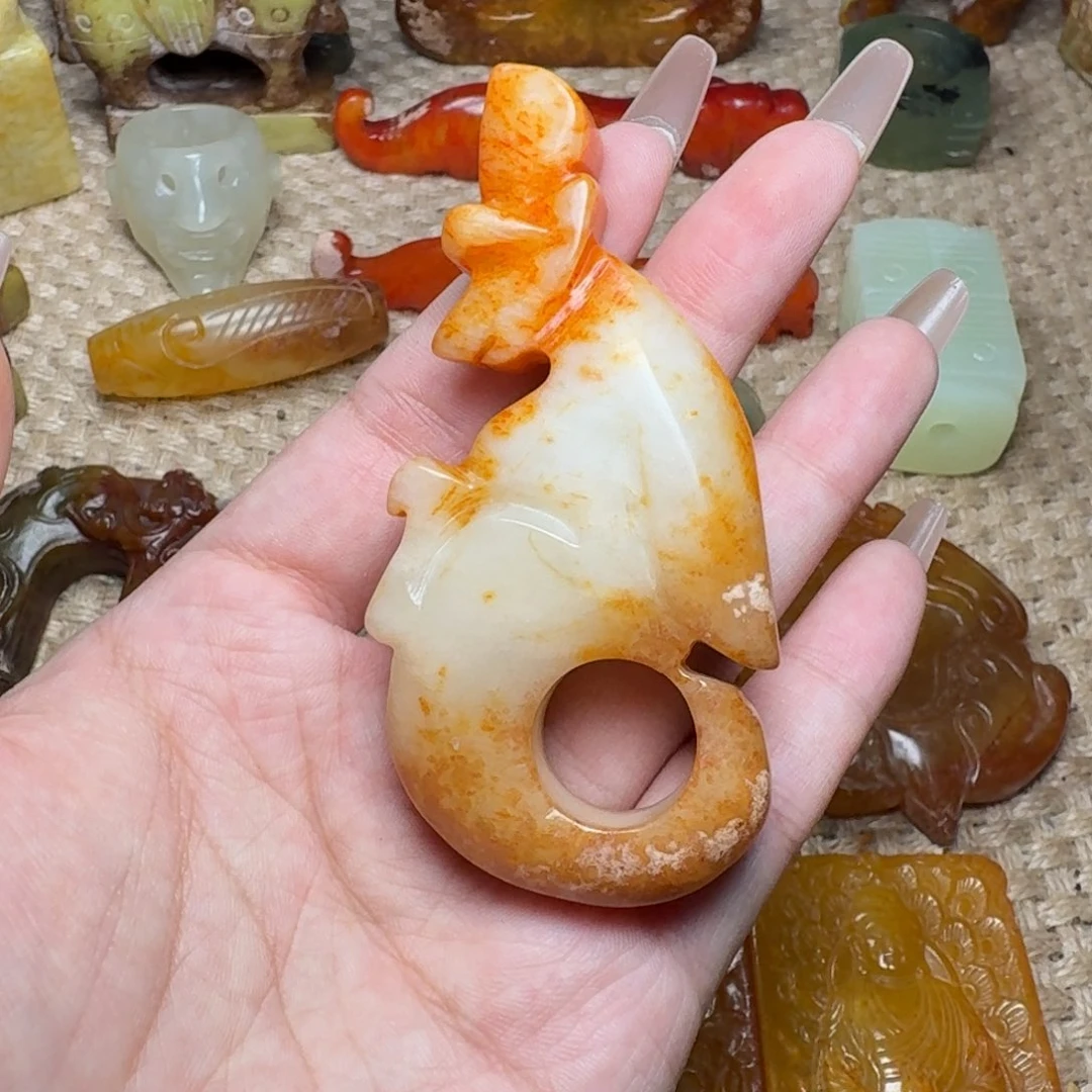 白玉菩提吊坠挂件