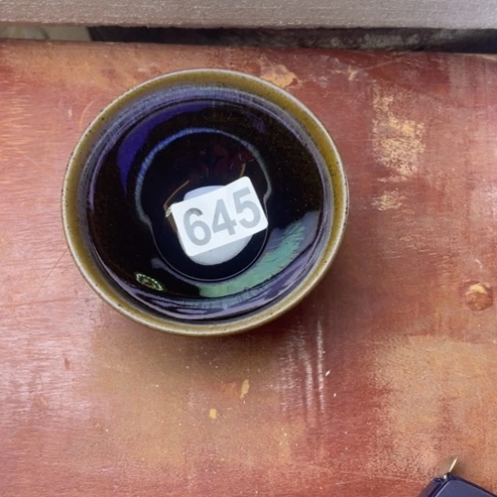 茶盏沐雨茶器柴烧主人杯