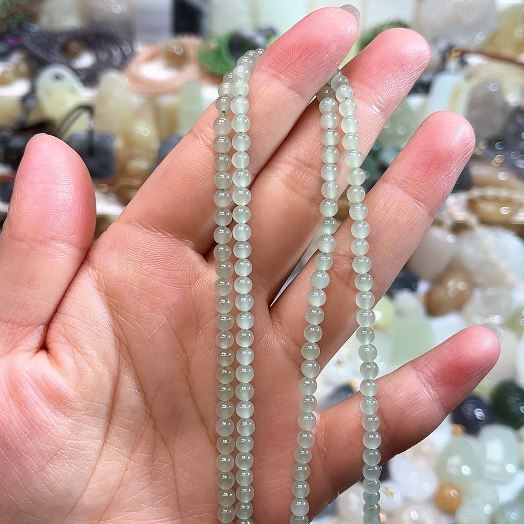 和田玉未镶嵌项链