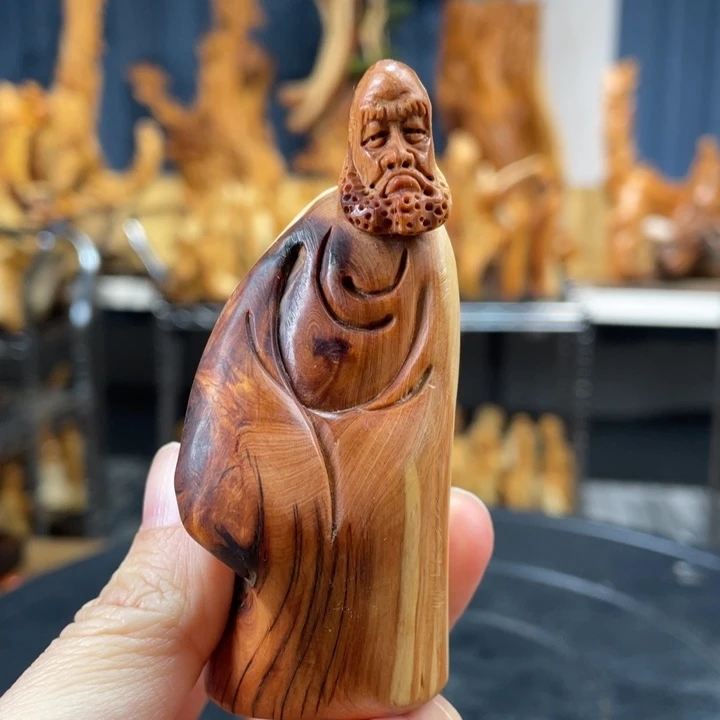 柏木（崖柏）手把件