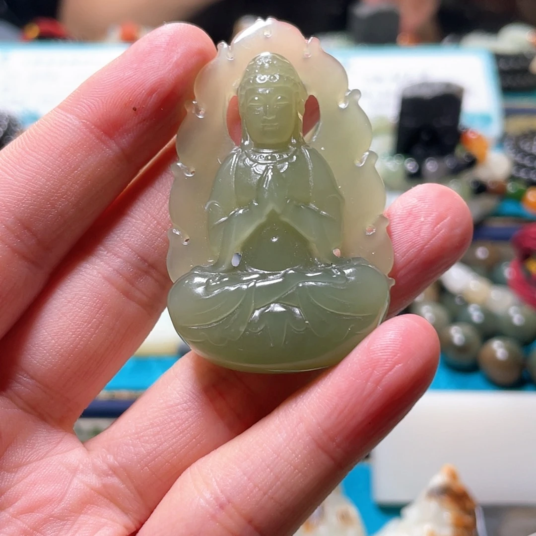 吊坠(不含链)未镶嵌和田玉