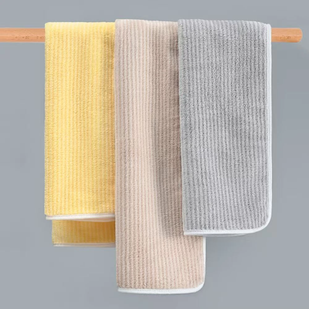 毛巾【3条装】阳离子30*60洗脸洗澡家用吸水速干不掉毛情侣款毛巾