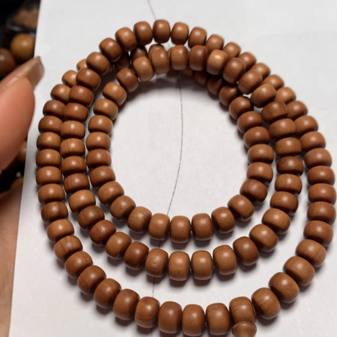 【闪购商品】檀香木手串/手链啜**甘老山檀香6x8微瑕