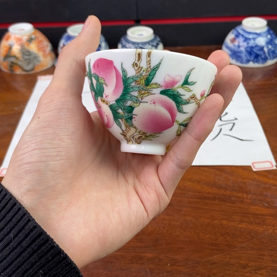 杯景德镇手绘陶瓷艺术
