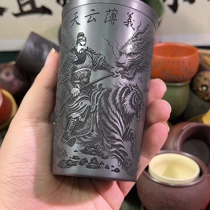 茶杯紫砂全手工紫砂主人杯