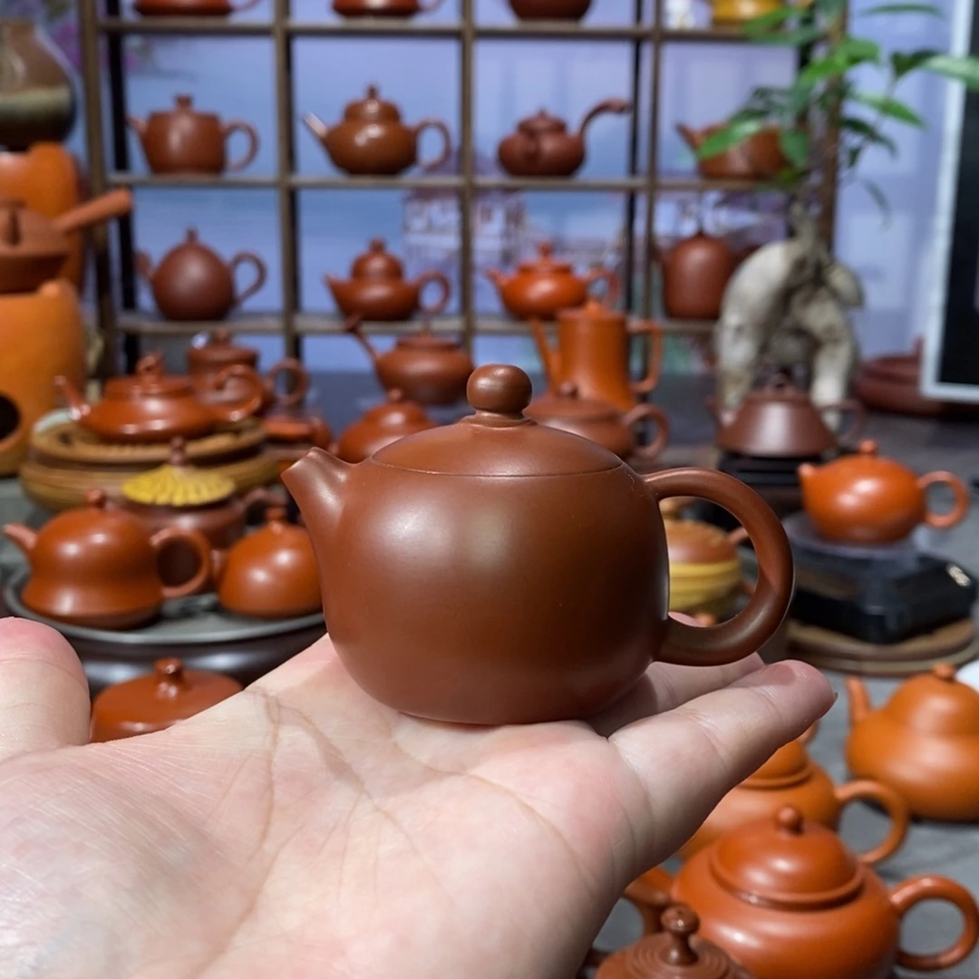 茶壶朱泥章淑煌朱泥小西施50cc