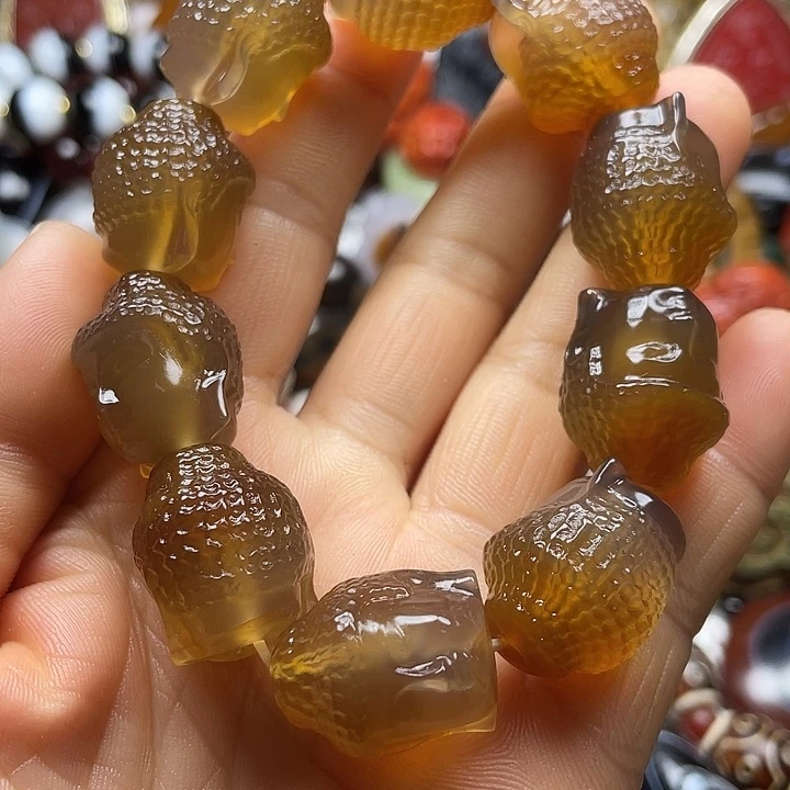 玛瑙/玉髓未镶嵌颈饰