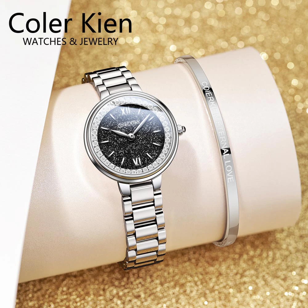 ColerKien【璀璨满天星】奢侈时尚镶钻气质手表女士款韶光简奢系