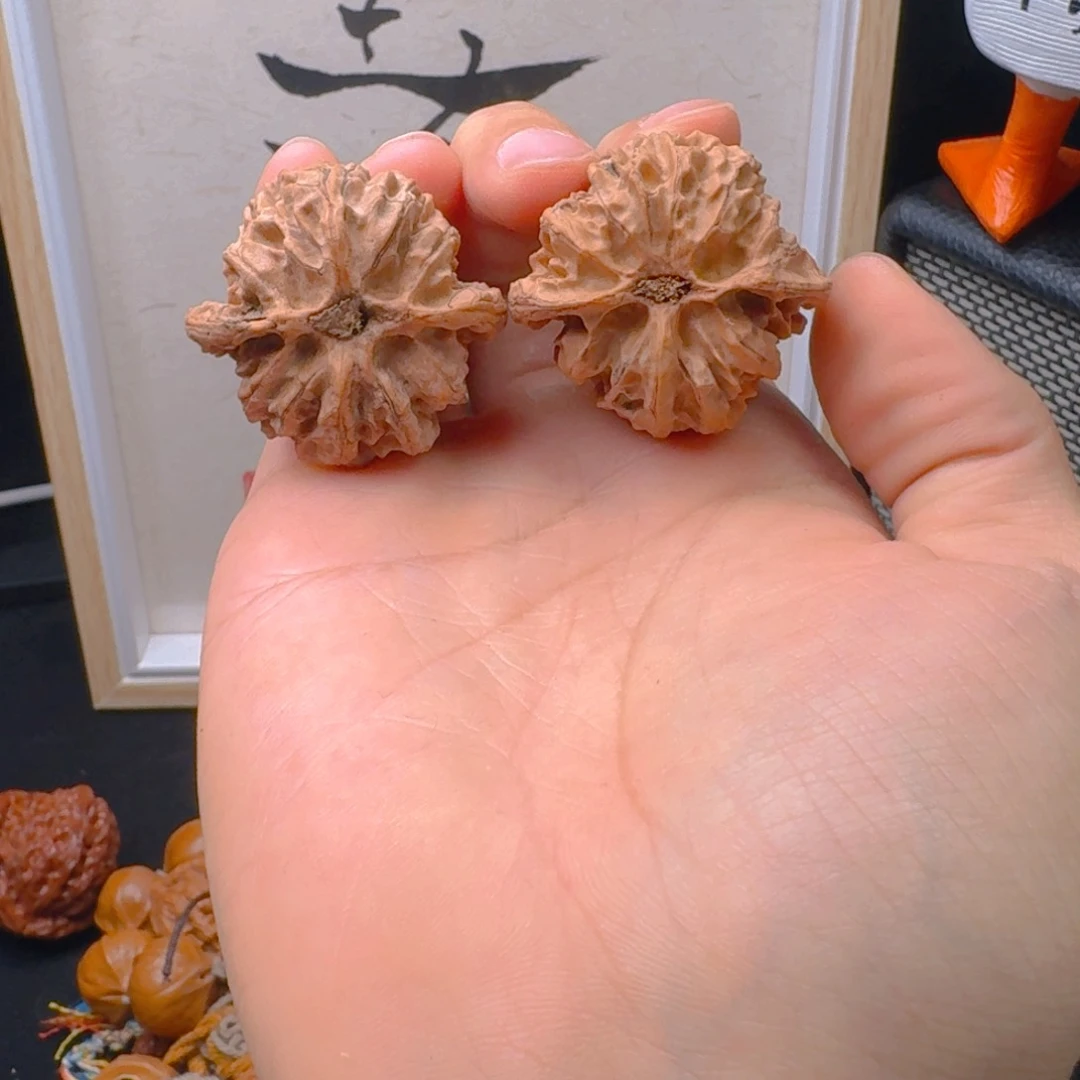 文玩核桃把件3803苹果