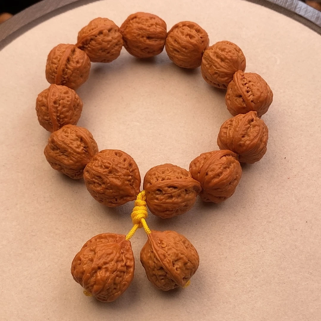 文玩核桃手串蛙蛙