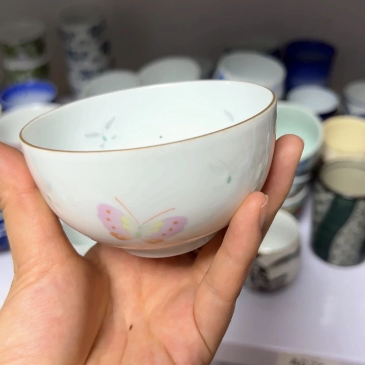 盖碗瓷器直播放漏中