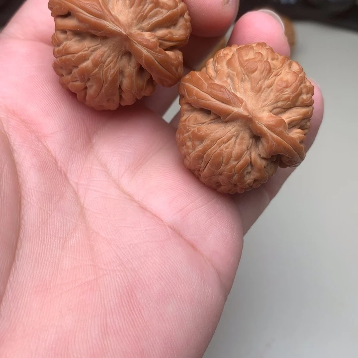 吊坠文玩核桃莲花37