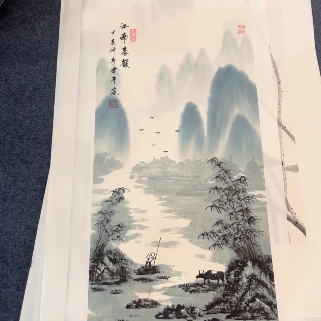 国画LD手绘精品作品