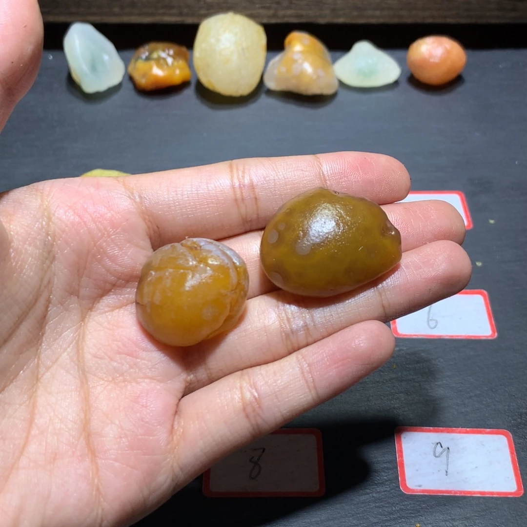 未镶嵌玛瑙/玉髓珠宝奇石
