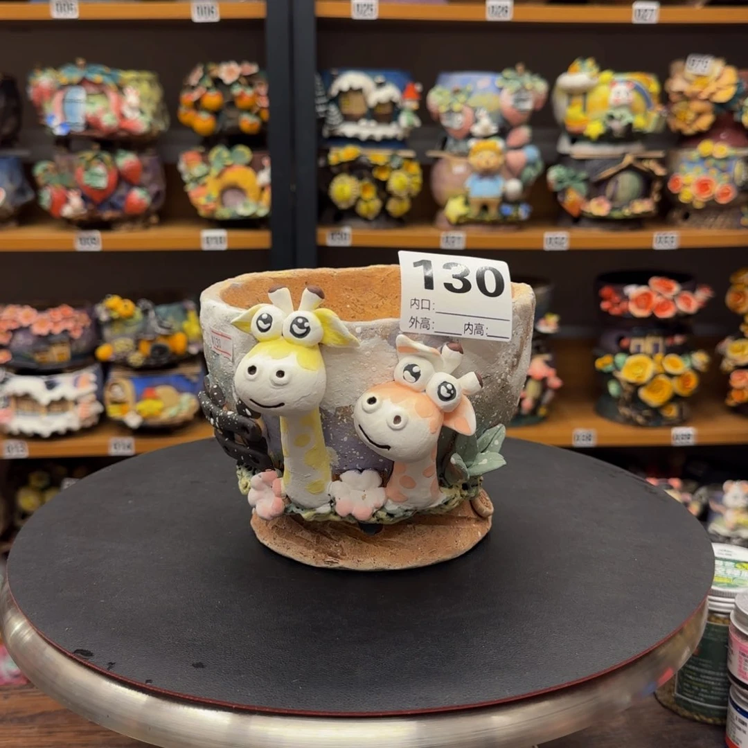 【闪购商品】粗陶手捏