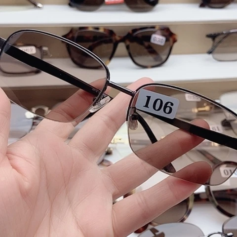 王***归无框款106#水晶眼镜