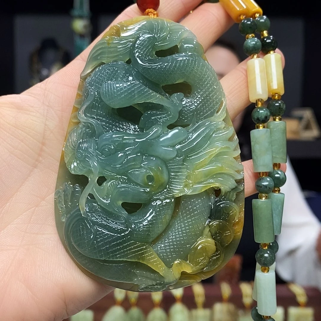 岫玉挂件吊坠未镶嵌