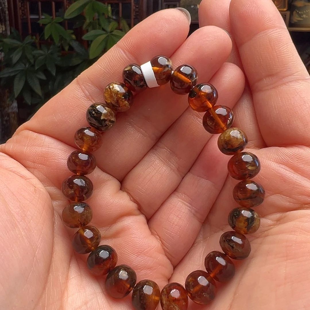 琥珀未镶嵌裸石抚顺琥珀10577九