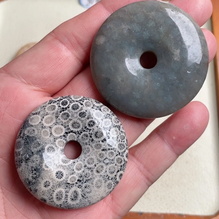 合金颈饰硅化玉35
