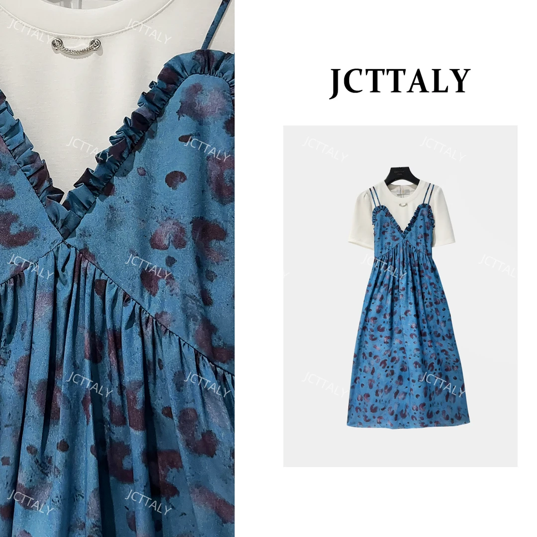 【宠粉价】碎花时尚气质流行爆款洋气超仙连衣裙JC-A3472