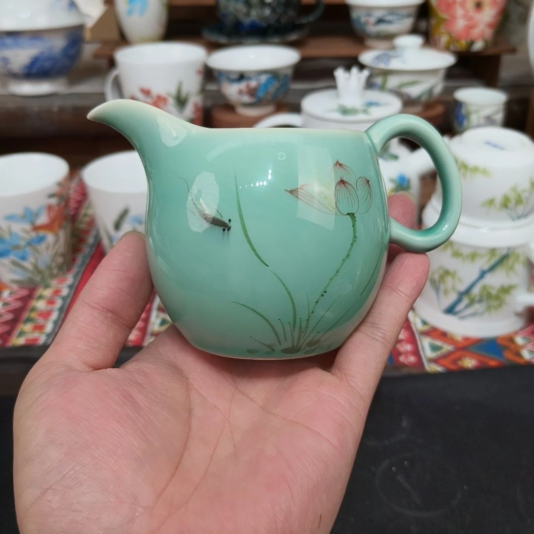 摆件景德镇手工手绘高温瓷器