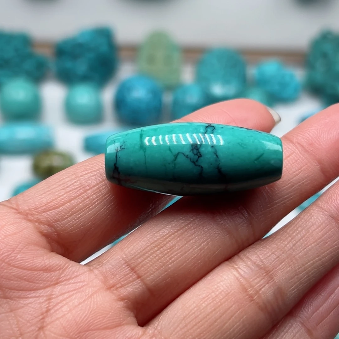 绿松石珠宝奇石未镶嵌