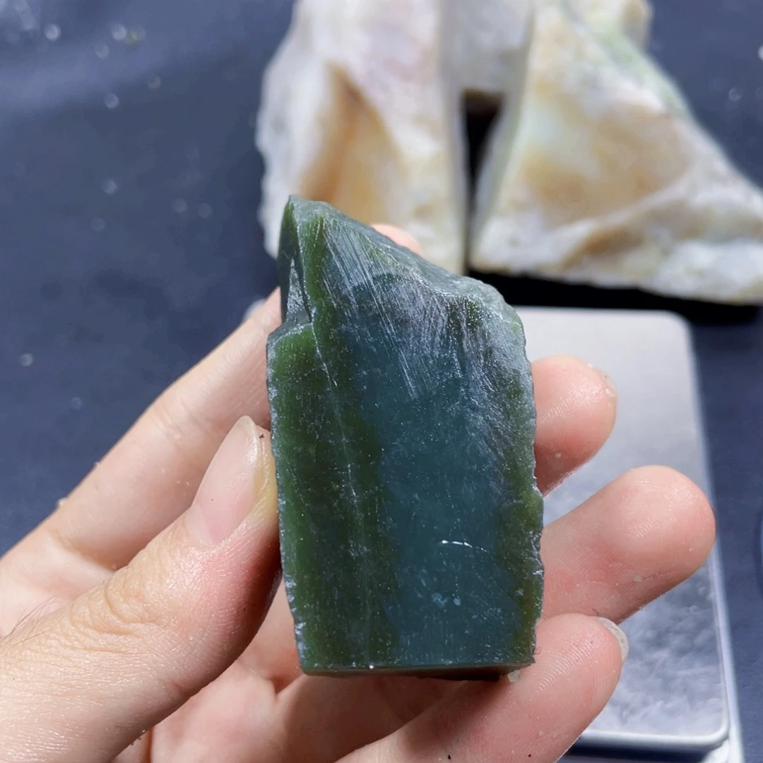 未镶嵌和田玉珠宝半成品