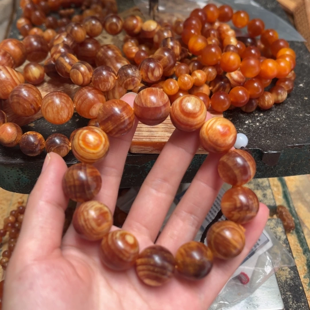 松木（琥珀木）手串/手链1.8树根