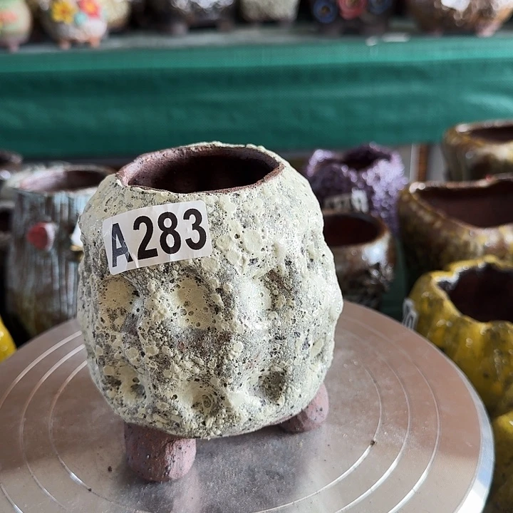 内口5.5高12粗陶手工