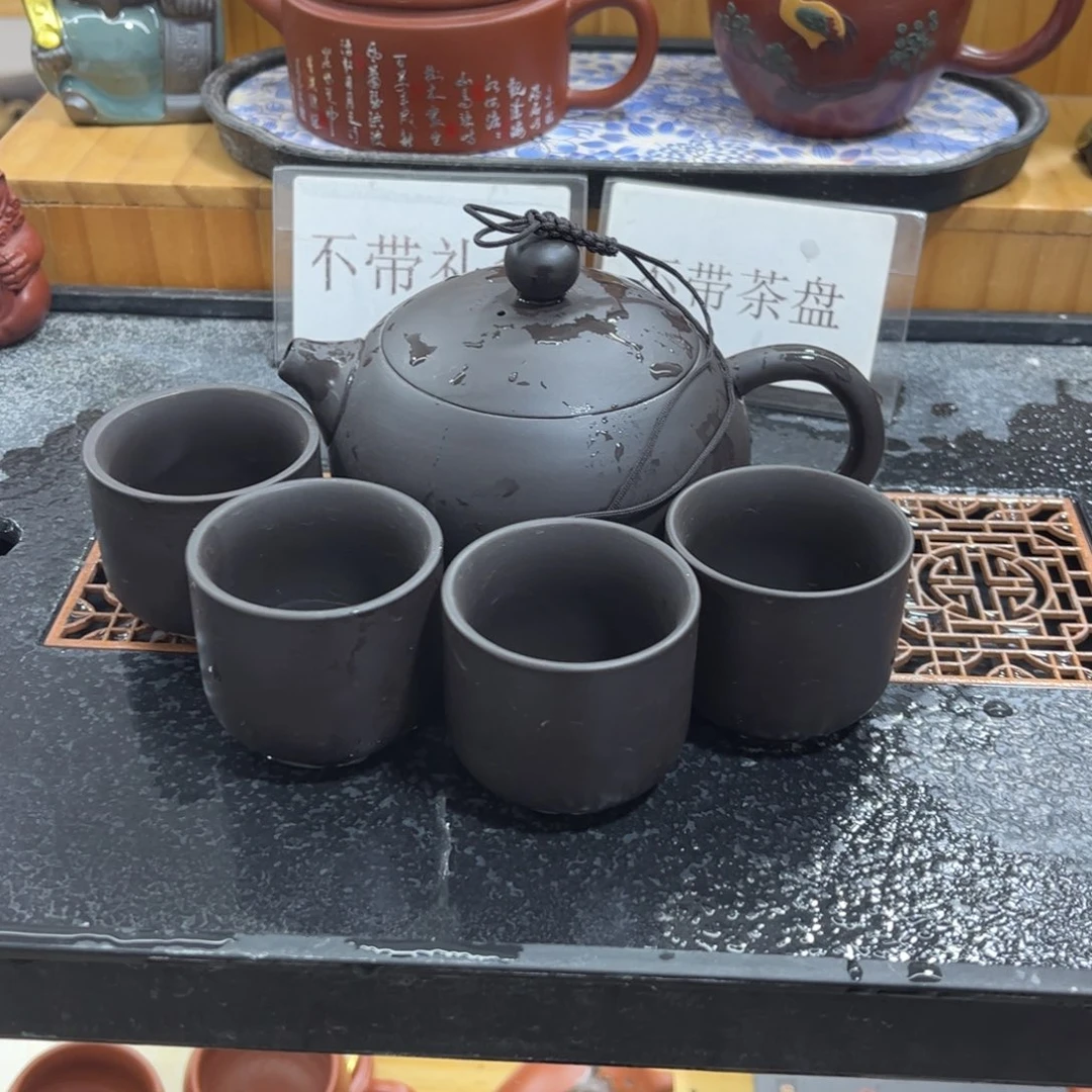 紫砂茶杯紫砂壶一壶4杯