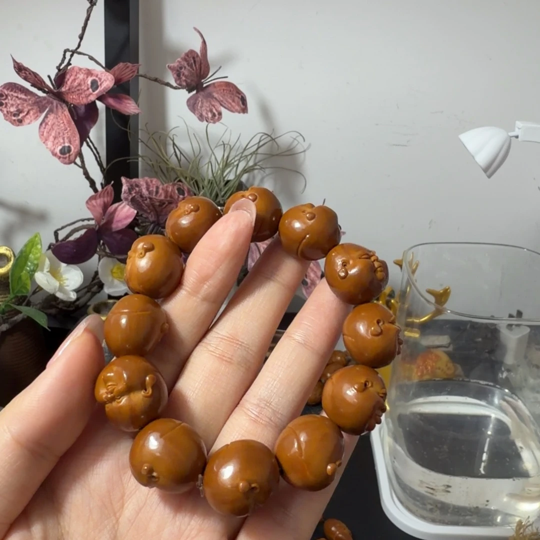 Y***家橄榄核手串/手链人生百态