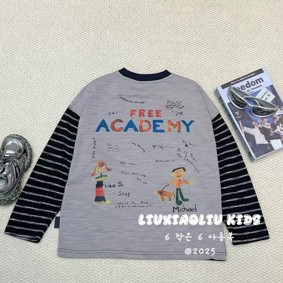 杭州六小六正版BY LIUXIAOLIU秋季儿童长袖17432
