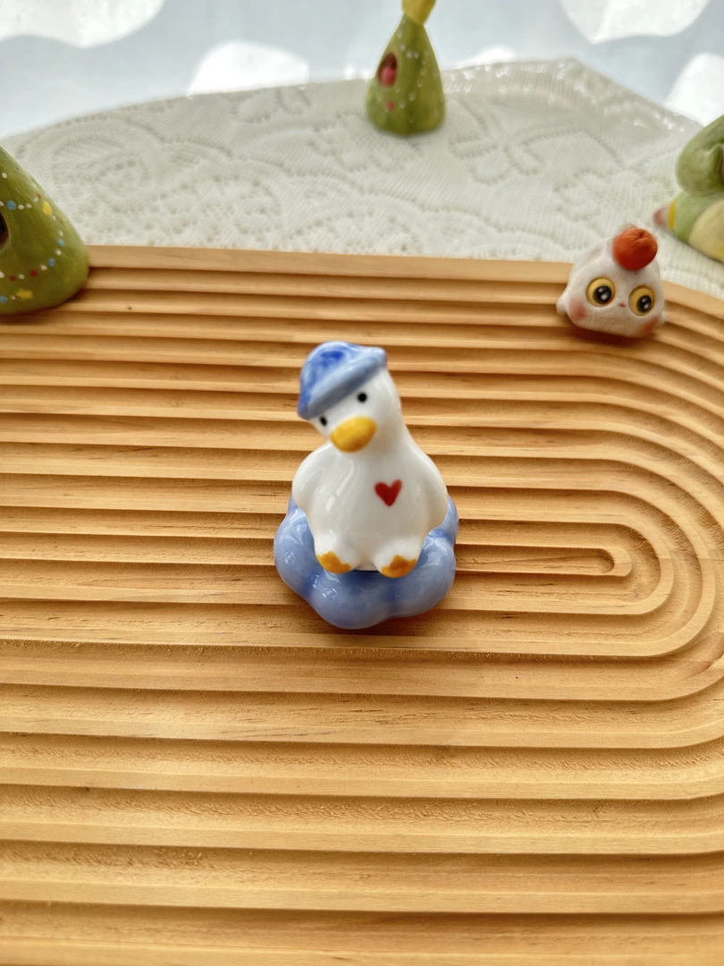 手工陶瓷转转摆件