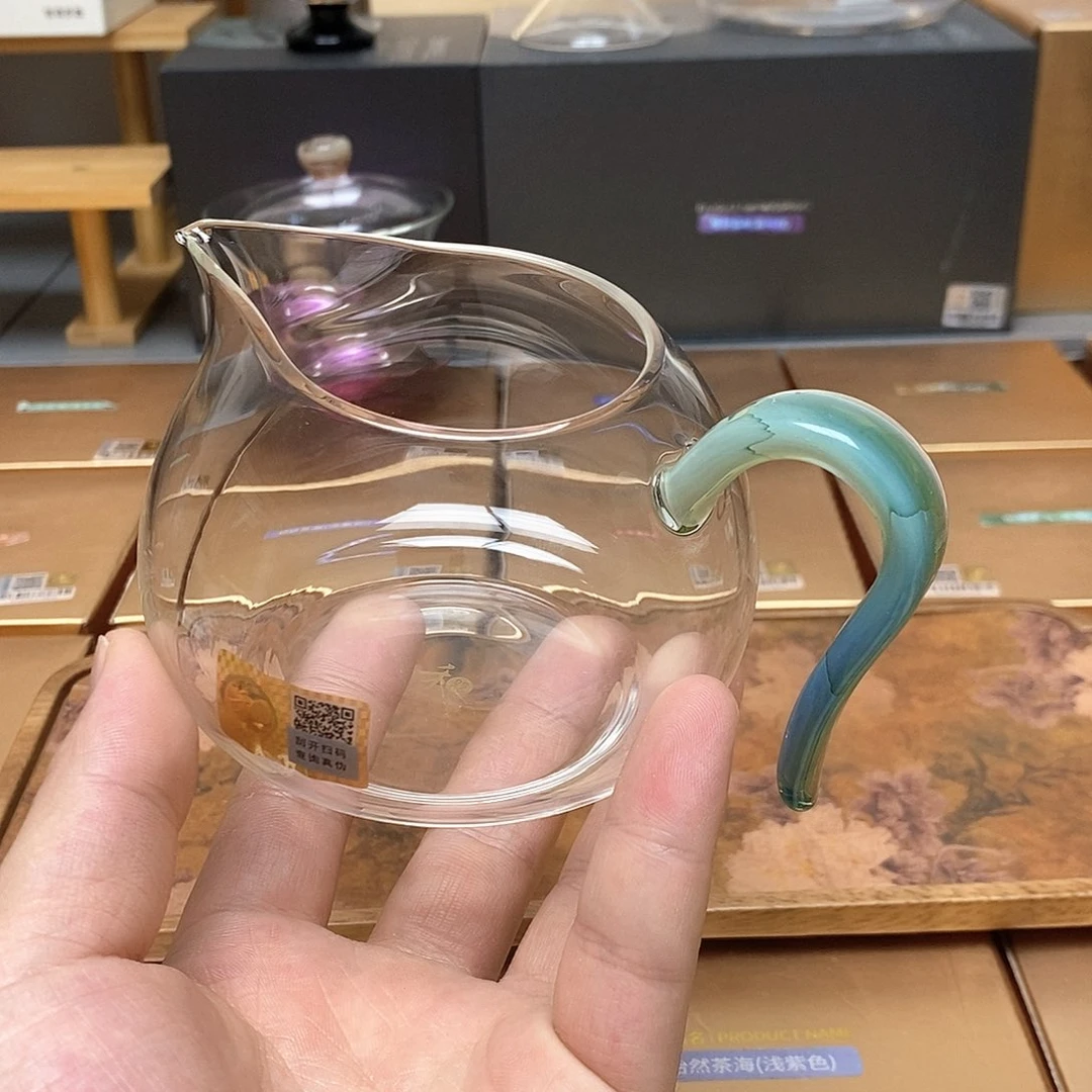 禾器淡然茶海青绿色无原盒微瑕