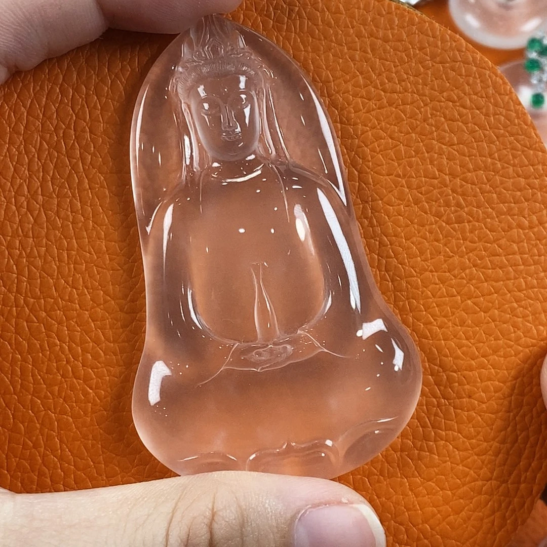 理***计颈饰未镶嵌石英质玉