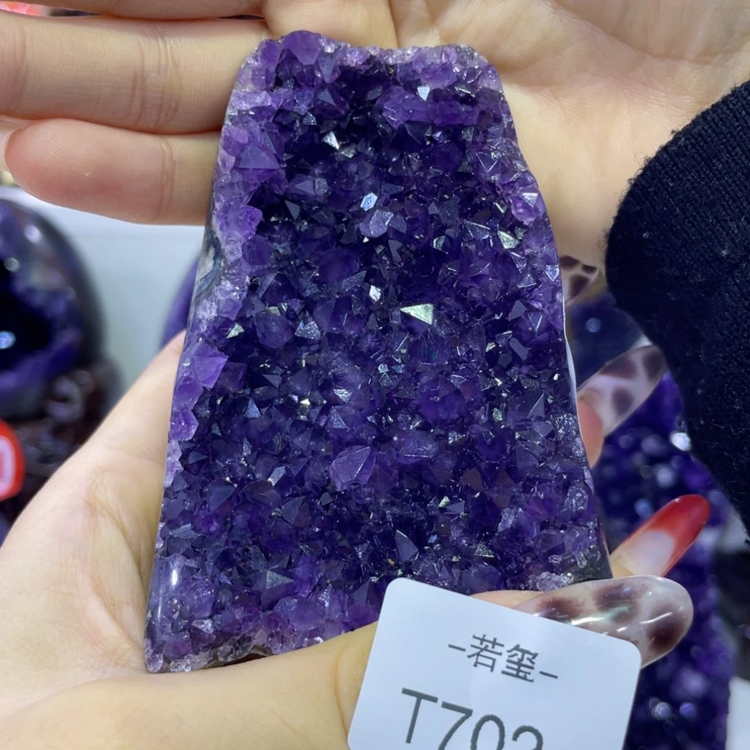 乌拉圭紫水晶摆件702