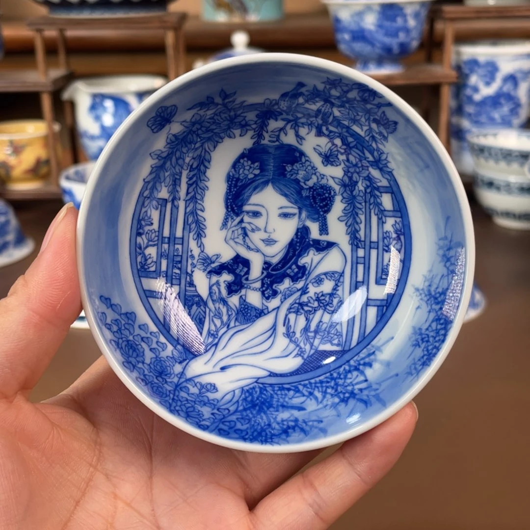 景德镇陶瓷手工手绘